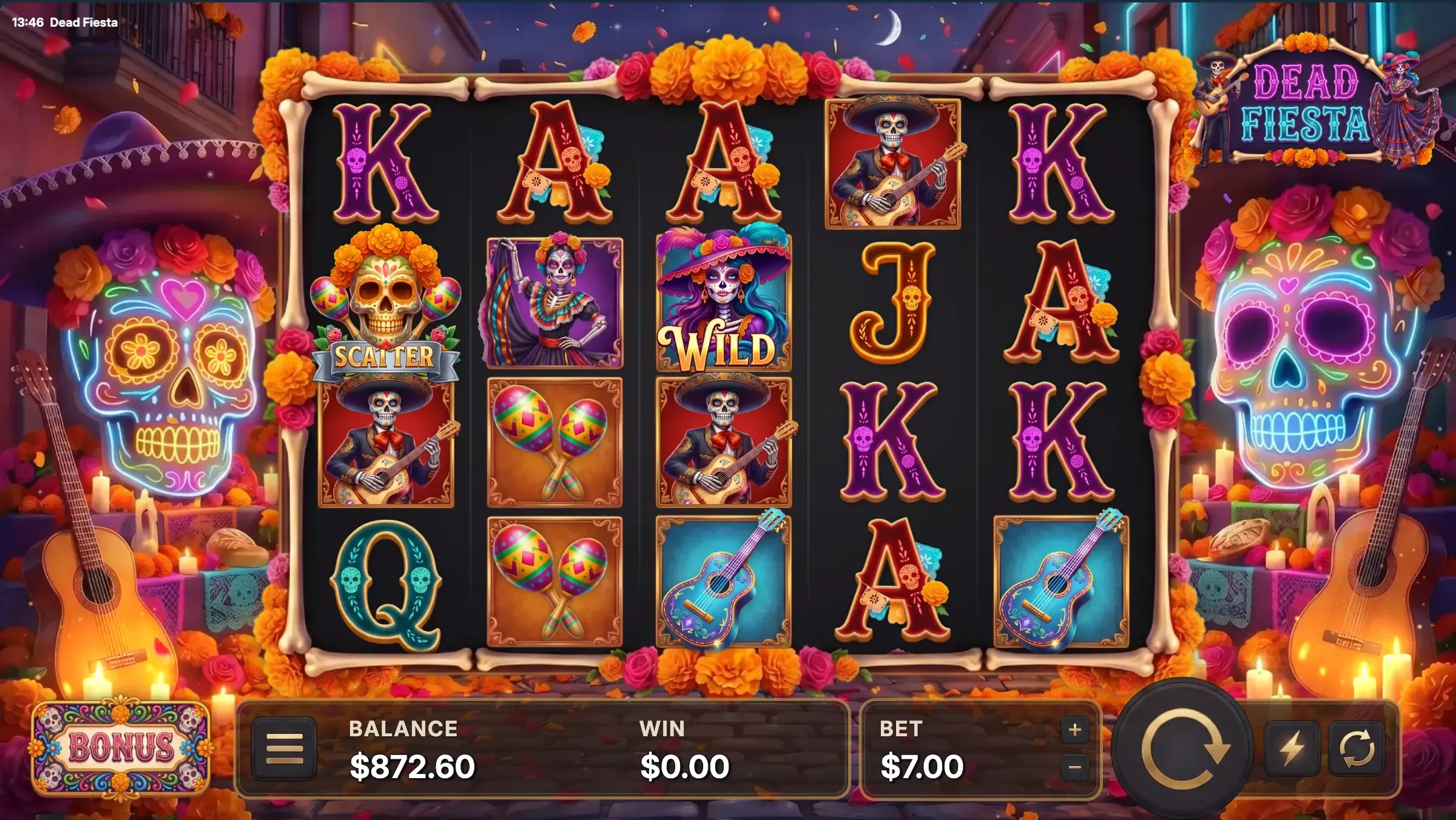 Dead Fiesta game world